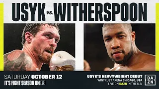 PRESS CONFERENCE | Oleksandr Usyk vs. Chazz Witherspoon