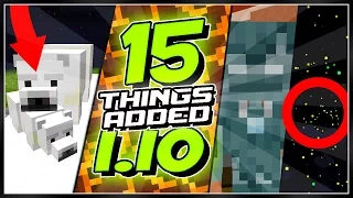 Minecraft 1.10 Update | 15 Features That Will Be Added (NEW 1.10 Snapshot)