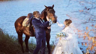 Прогулка на лошадях. Романтическое свадебное видео. Свадьба в Орле.Wedding.Love.Family
