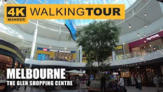 The Glen Shopping Centre Walking Tour in Melbourne, Australia (4K 60fps)