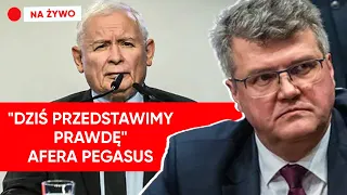 Ruch PiS ws. Pegasusa. Wąsik i Kamiński: Przedstawimy prawdę [NA ŻYWO]