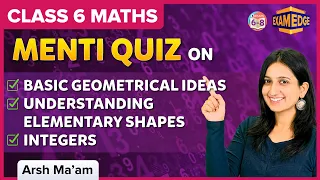 Mid-term menti quiz on maths chapters 4, 5 and 6 | Quick Revisions | Menti Quiz | Class 6
