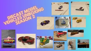 Diecast Model Vehicles Unboxing Season 2: The Greenlight Model 1971 AMC Javelin AMX Car.