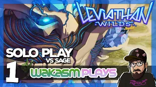 Leviathan Wilds - Sage #1 - Solo Playthrough with Savvy + Brick ⛏️[EP 1]