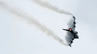 RIAT 2013 Amazing Swedish Saab JAS-39C Gripen Display at Fairford RAF Airshow