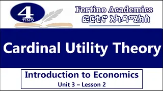 Freshman Economics 9, Consumer equilibrium, Unit 3 part 2, tutorial in amaharic