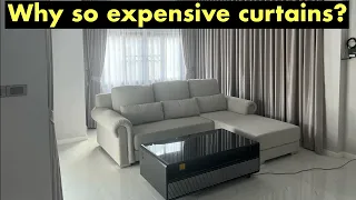 Total costs of building a house in Thailand - why curtains are so expensive?