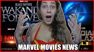 Eternals First Look, The Marvels, Wakanda Forever, & Marvel Movie News