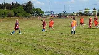 My First Outdoor football game #soccer