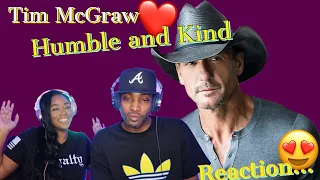 FIRST TIME HEARING TIM MCGRAW "HUMBLE AND KIND" REACTION | Asia and BJ