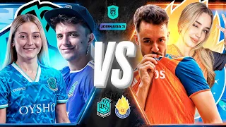 ¿METEREMOS 1 GOL? 😱 SAIYANS VS EL BARRIO CON LLUNA 🧡💙 TheGrefg