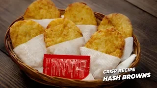 Hash Browns Recipe - Crispy Restaurant Like - CookingShooking