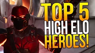 TOP 5 HIGH ELO HEROES in PARAGON (Paragon Top 5 BEST/OVERPOWERED Heroes)