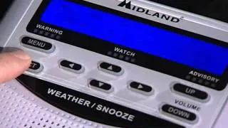 WR120 Weather Radio Programming Video