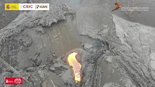 25/11/21 Centros de emisión efusiva de cerca   Erupción La Palma IGME