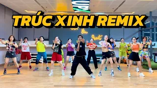 Trúc Xinh (Theron Remix) - Kiều Thơ Cover | Hot TikTok Remix | Zumba | Happy Mehra choreography