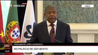Presidente João Lourenço convida PM Português a visitar Angola este ano