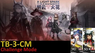 TB-3-CM Challenge Mode 2 OP clear 【Arknights/明日方舟】