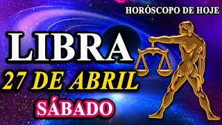 💛𝐒𝐮𝐚 𝐭𝐫𝐚𝐧𝐬𝐟𝐨𝐫𝐦𝐚çã𝐨 𝐞𝐬𝐭á 𝐩𝐫𝐞𝐬𝐭𝐞𝐬 𝐚 𝐛𝐫𝐢𝐥𝐡𝐚𝐫✨Libra♎ 27 de Abril 2024| Horóscopo de hoje