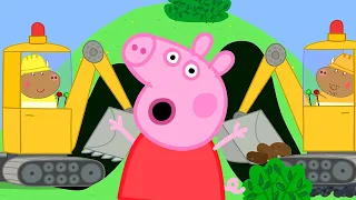 Peppa Pig en Español Episodios completos | La Nueva Carretera Del Sr. Bull | Pepa la cerdita