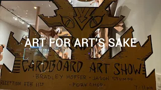 ArtsRule in Asbury Park - The Cardboard Art Show