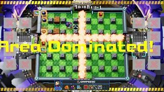 [477] Super Bomberman R Online, Kick Combo / Bomb Chaining 64 Explosions
