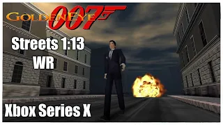 Goldeneye 007 Streets Agent Speedrun In 1:13 (Xbox Series X)