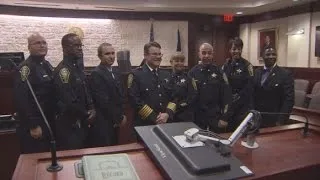 Joseph Baron sworn in as new Norfolk sheriff