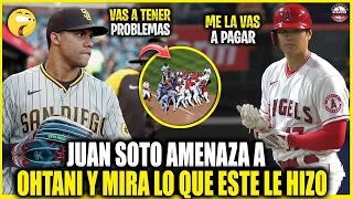 Así JUAN SOTO AMENAZÓ y RETÓ a SHOHEI OHTANI y MIRA LO QUE ESTE LE HIZO NO LO CREERÁS | MLB