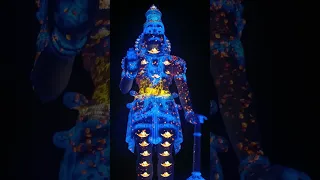 Lord Hanuman 3D laser show in Ramanarayanam Temple Vizianagaram District Andhra Pradesh | 3D laser