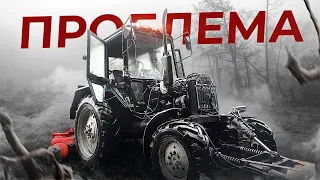 ТАК ДЕЛАТЬ НЕЛЬЗЯ ! Трактор Мтз-82 РЕМОНТ НА ПОЛОВИНУ / Плохой пуск
