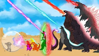GODZILLA Monsters Ranked From Weakest To Strongest: What is an Energy Transformation? FUNNY CARTOON