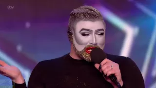 Britain's Got Talent 2016 S10E07 Danny Beard Fantastic Rocky Horror Performance Full Audition