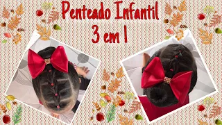 Penteado Diferente 3 em 1