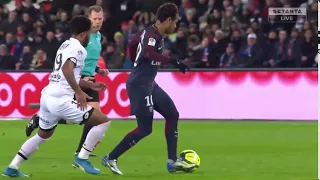 Neymar crazy rabona vs Dijon HD