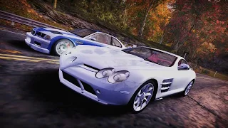 NFS Most Wanted - STOCK Mercedes Benz McLaren SLR vs. Razor