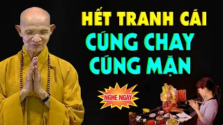 Hết tranh cãi cúng CHAY hay MẶN cho NGƯỜI ĐÃ MẤT - HT. Thích Giác Hạnh (ai cũng nên biết)