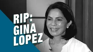Stand for Truth: Ex-DENR Sec. Gina Lopez, pumanaw na