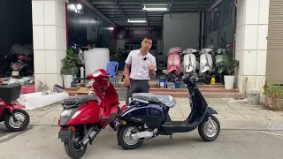 SO SÁNH XE MÁY ĐIỆN VESPA DK ROMASX VS OSAKAR NISPA/ CUỘC CHIẾN KHÔNG CÂN SỨC !!!!