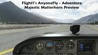 Flight1's AnyoneFly - Majestic Matterhorn Adventure Start