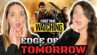 EDGE OF TOMORROW * MOVIE REACTION | First Time Watching ! Edge of our Seats ! (2014)