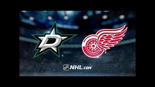 Dallas Stars vs Detroit Red Wings | Oct.28, 2018 | Game Highlights | NHL 2018/19 | Обзор Матча