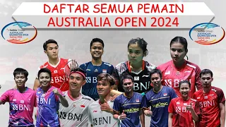 Daftar Semua Pemain Australia Open 2024 │