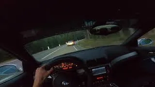 BMW M3 E46 400HP CHASING NISSAN GT-R 620HP (POV)