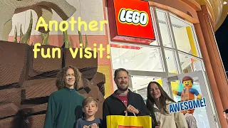 Downtown Disney LEGO Store—Our first visit! #animal crossing #LEGO set 77047