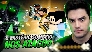 MISTÉRIO SOMBRIO ATACOU NOSSO PORTÃO NO MINECRAFT #2-40