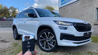 New 2022 Skoda Kodiaq 2.0 4x4 "190ps" interior-exterior review