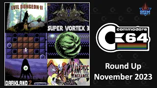 C64 Round Up: November 2023 - Latest News, Gfx and Games!