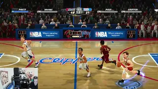 NBA JAM ON FIRE EDITION - CAVS versus CLIPPERS - XBOX 360 Game Play in 2024 Electronic Arts.