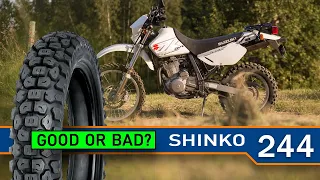 SHINKO 244 Tire Review (first impressions after 1000km)